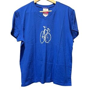 Fresh Produce Blue Bicycle T-Shirt